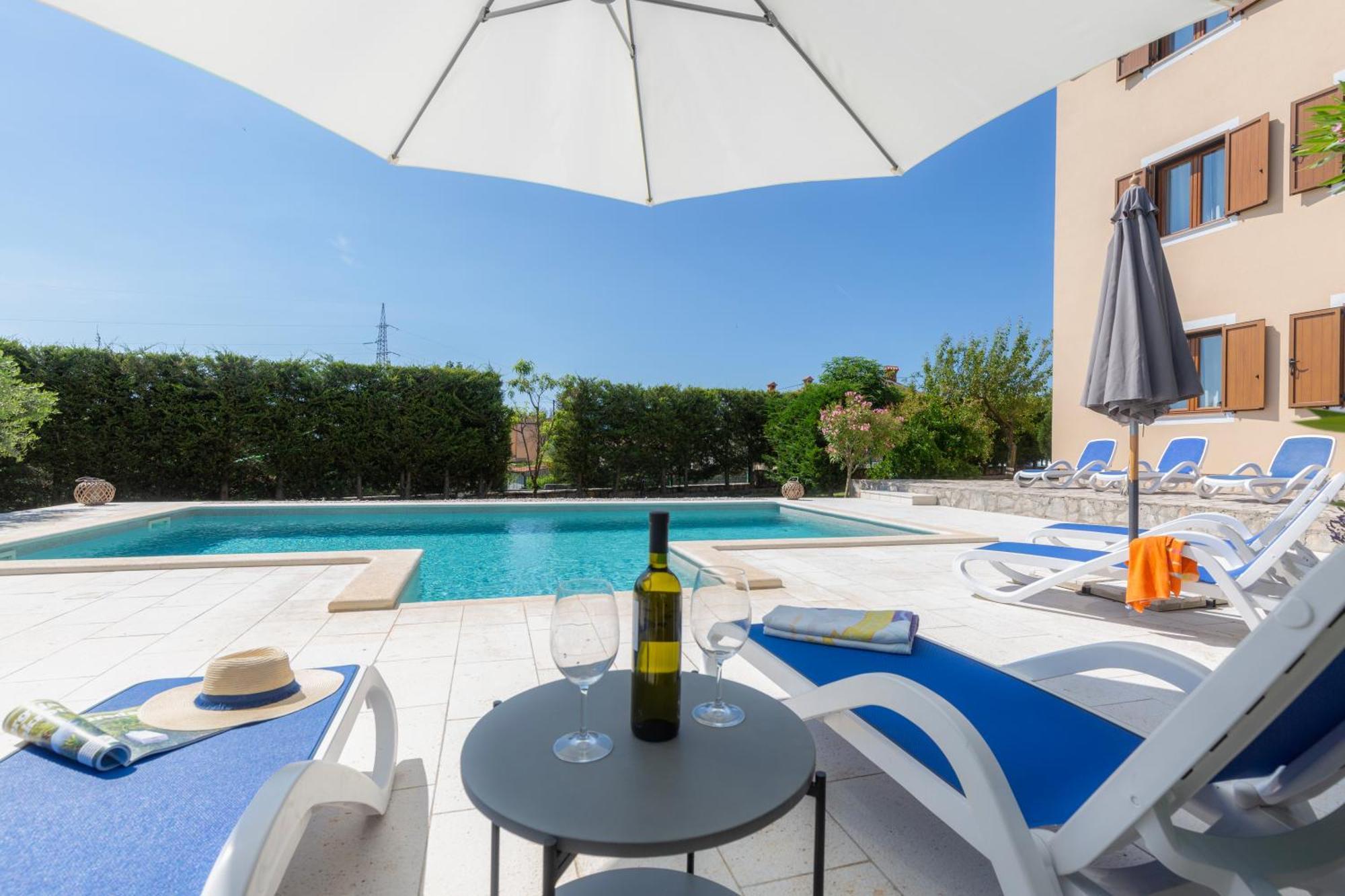 Apartments "Alen" Nedescina Экстерьер фото